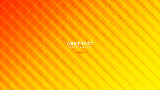 Abstrakter orange und gelber geometrischer hintergrund