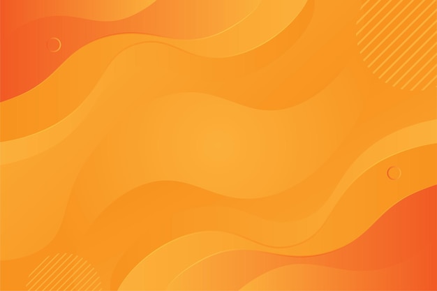 Abstrakter orangefarbener Hintergrund mit Wellenformen