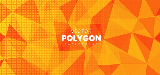 Abstrakter polygon-hintergrund