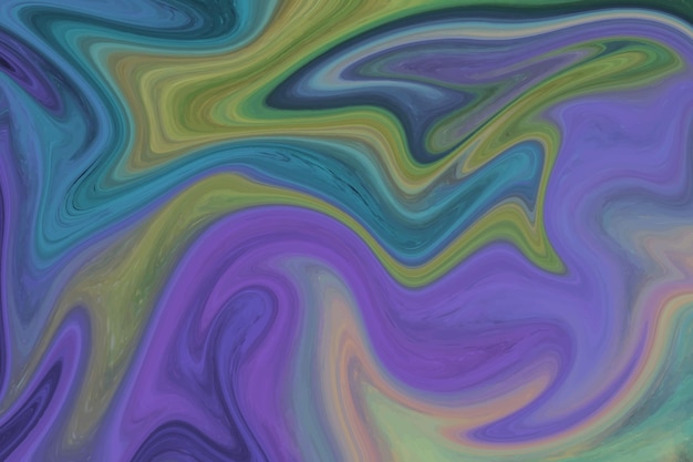 Vektor abstrakter psychedelischer flüssiger marmorbeschaffenheitswirbelhintergrund