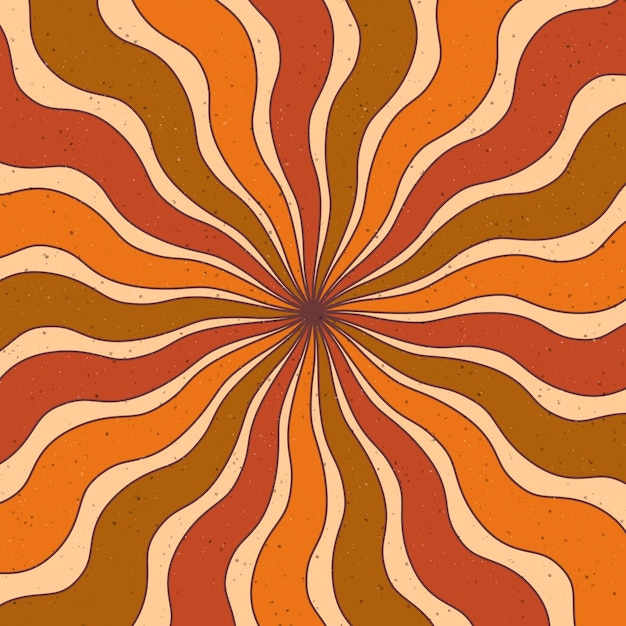 Abstrakter psychedelischer grooviger hintergrund. vektor-illustration.