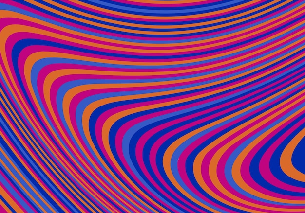 Abstrakter psychedelischer grooviger Hintergrund