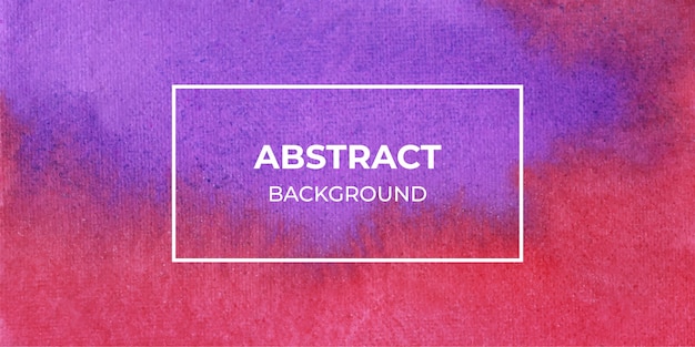 Abstrakter roter und violetter aquarell-webfahnenhintergrund