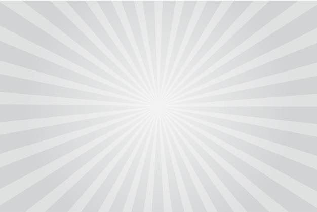 Abstrakter Sonnenstrahl Sunburst Retro-Strahlen Hintergrund weiß