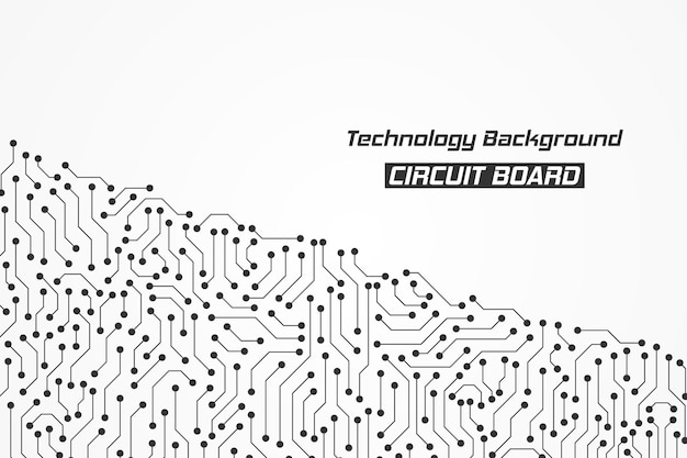 Abstrakter technologieplatinenmusterhintergrund