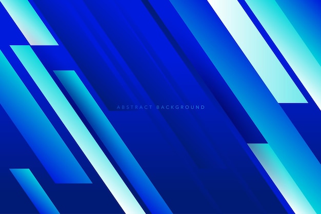 Abstrakter und moderner hell- und dunkelblauer Farbgradient-Hintergrund