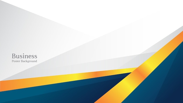 abstrakter Unternehmenshintergrund mit blauer und goldfarbener Vektorillustration
