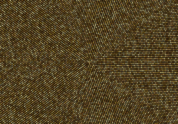 Abstrakter Vektor-Gold-Hintergrund Glitzert Gold in einem Kreis Design-Vorlage Vektor-Hintergrund