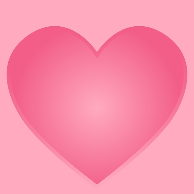 Abstrakter Vektor rosa Hintergrund mit Herzform