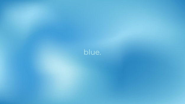 Abstrakter verschwommener Gradient-Hintergrund in himmelblauen Farben