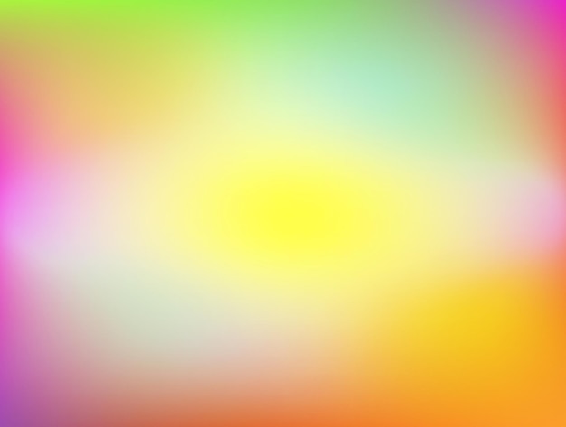 Vektor abstrakter, verschwommener hintergrund mit farbverlauf in lebendigen regenbogenfarben