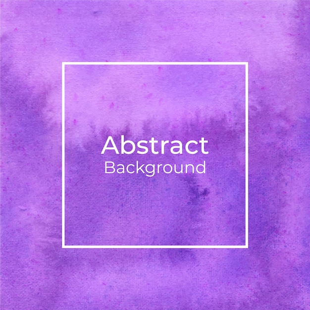 Abstrakter violetter aquarellhintergrund