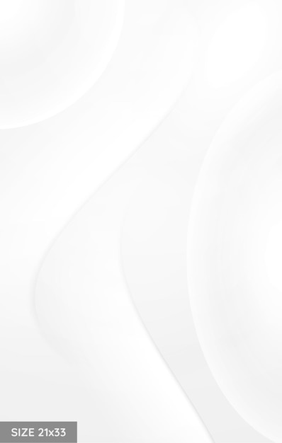 abstrakter weißer Hintergrund mit dynamischen Formen und Bewegungseffekten