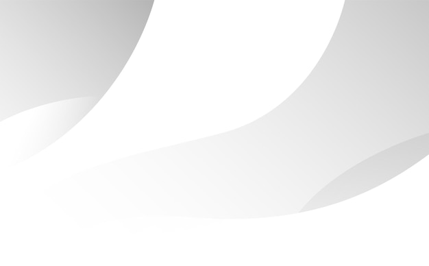 Abstrakter weißer Hintergrund mit Gradientfarbe und künstlerischer dynamischer Liniendekoration Vektor PNG