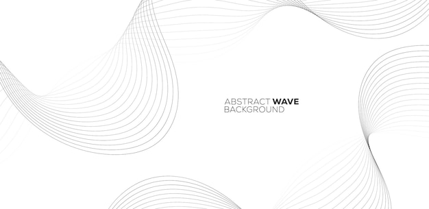 Abstrakter Wellenhintergrund