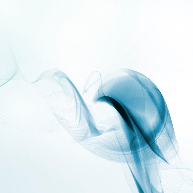 Abstraktes Bewegung glattes Blau