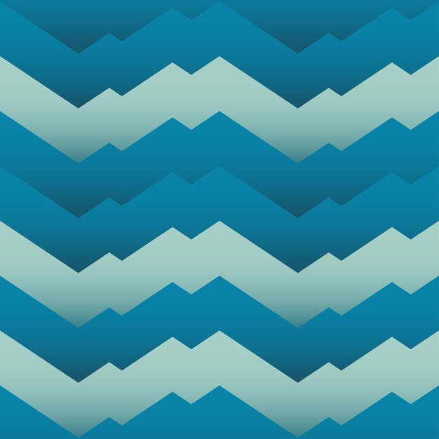 Abstraktes blaues nahtloses Zickzackmuster