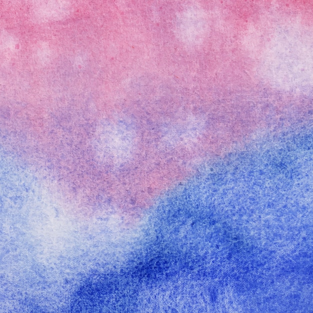 Abstraktes blaues und rosa Aquarell-Textur-Hintergrunddesign