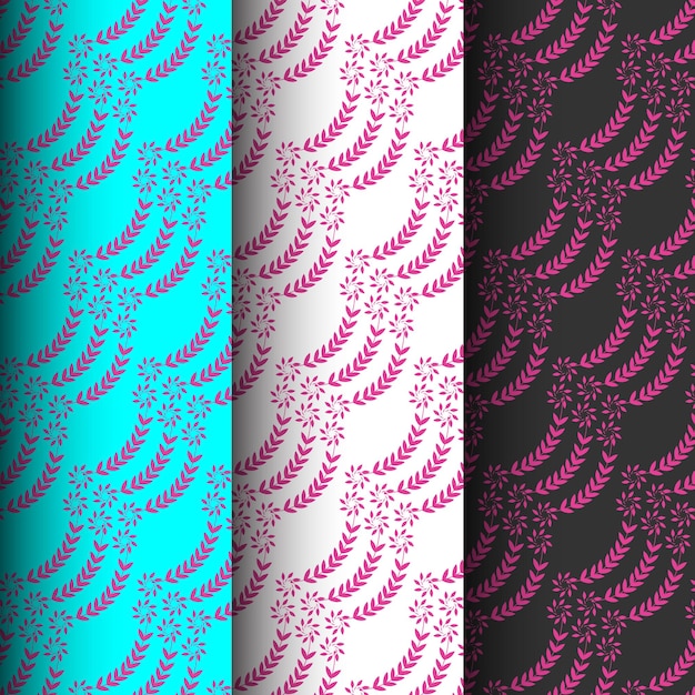 Abstraktes Blumen-Mandala-Muster Hintergrund