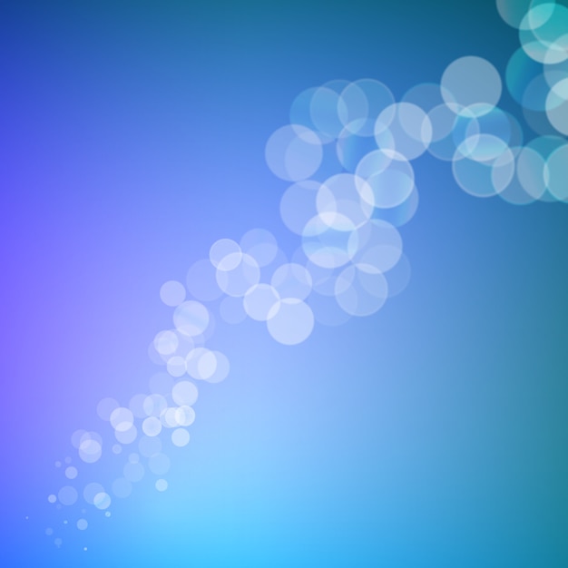 Abstraktes bokeh funkelt Linie auf unscharfem Hintergrund