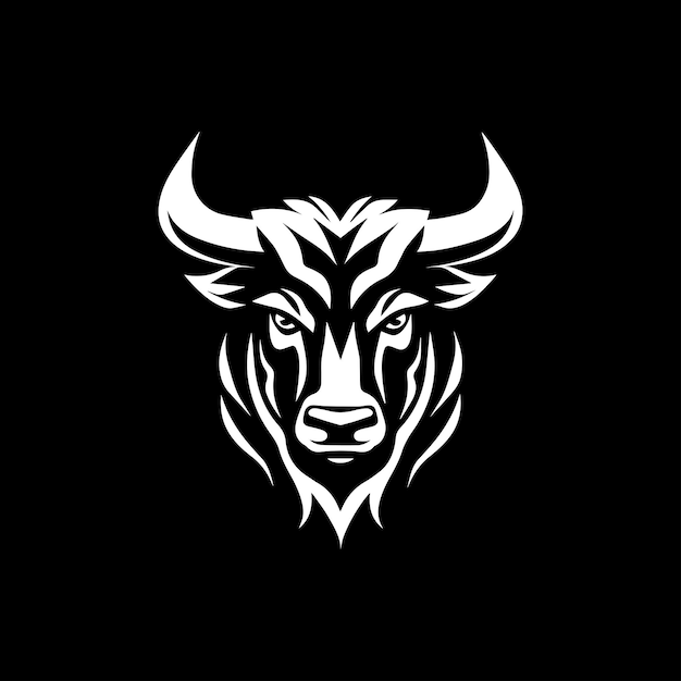 Abstraktes Bullsteak-Premium-Logo-Design