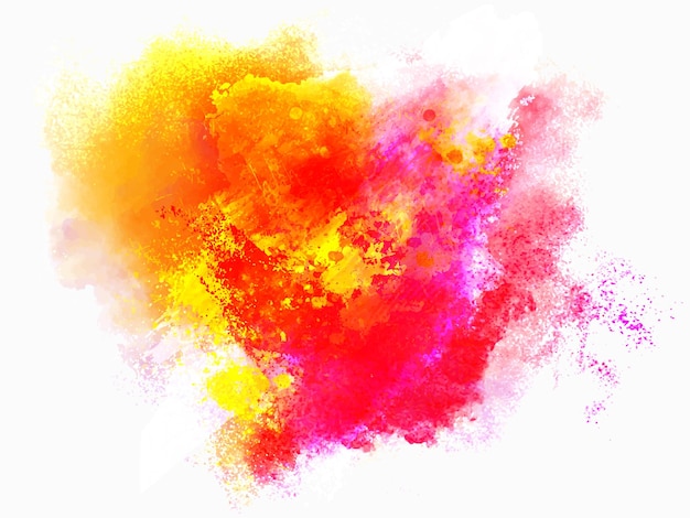Abstraktes buntes glückliches Holi-Hintergrundkartendesign für Farbfestival von Indien