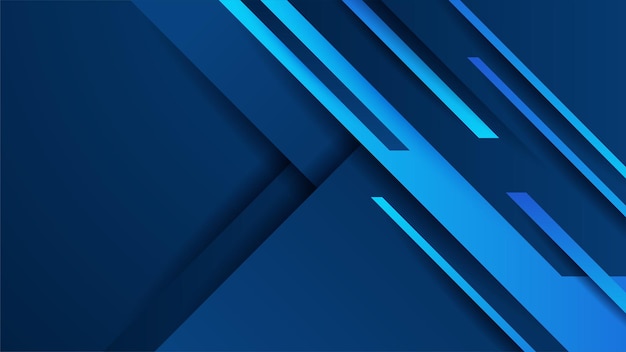 Abstraktes Design mit blauem geometrischen Hintergrund Blauer Banner-Hintergrund Vektorabstraktes grafisches Design Banner-Muster Hintergrundvorlage