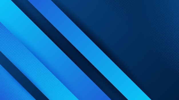 Abstraktes Design mit blauem geometrischen Hintergrund Blauer Banner-Hintergrund Vektorabstraktes grafisches Design Banner-Muster Hintergrundvorlage