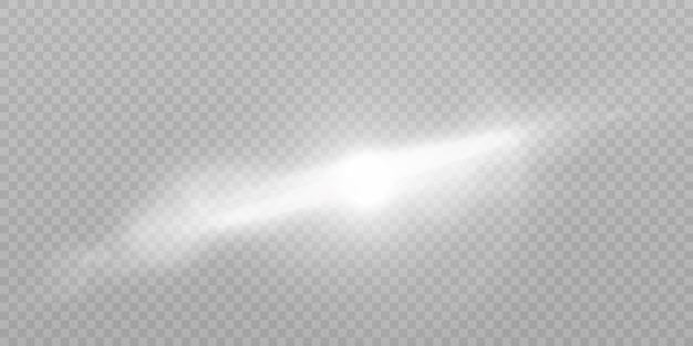 Abstraktes, durchscheinendes Sonnenlicht mit besonderem Lichteffekt