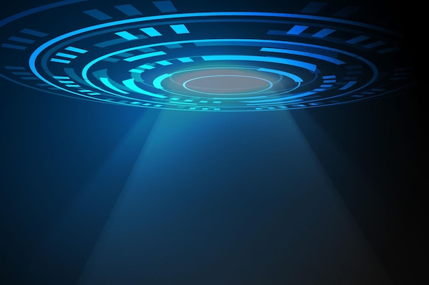 Abstraktes futuristisches Hintergrund-Technologie-Scifi-Konzept