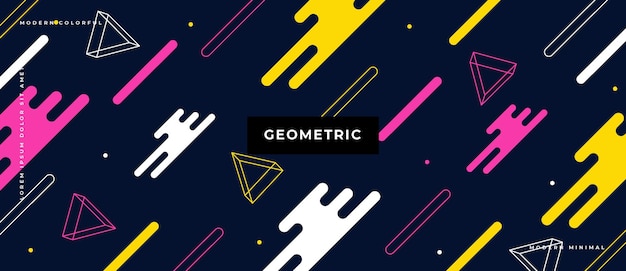 Abstraktes geometrisch mit unterschiedlichem formhintergrund.