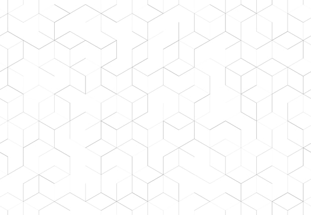 Abstraktes geometrisches Gitter nahtloses Muster Vektor