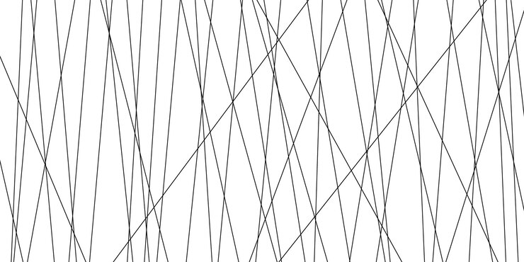 Vektor abstraktes geometrisches linienmuster