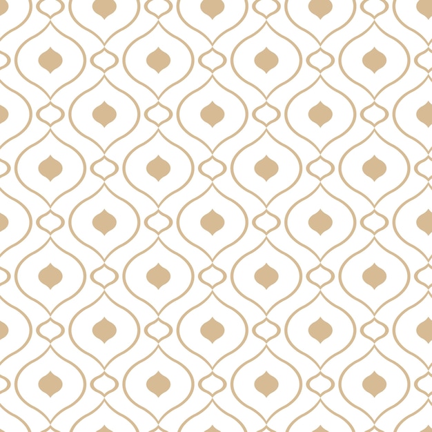 Abstraktes geometrisches Muster mit dem Schnittpunkt dünner goldener Linien auf weißem Hintergrund