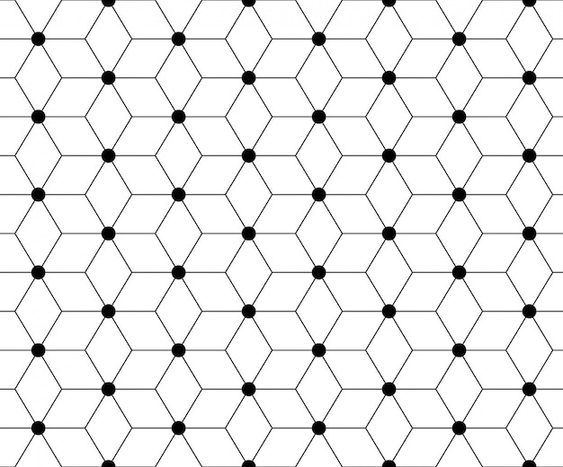 Vektor abstraktes geometrisches muster mit linien