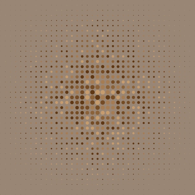 Abstraktes geometrisches Muster mit Punkten Ein nahtloser Vektorhintergrund