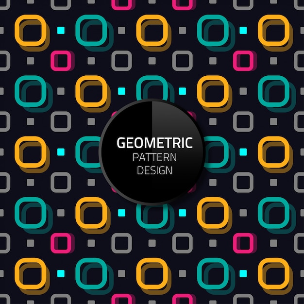 Abstraktes geometrisches muster