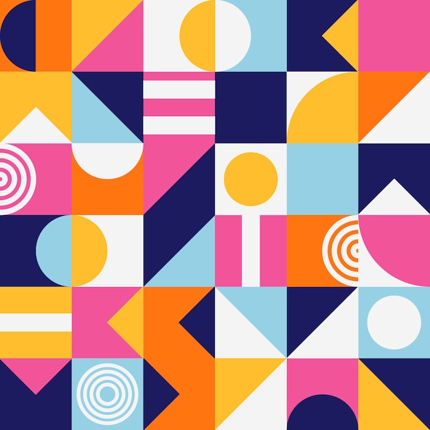 Abstraktes geometrisches nahtloses Muster