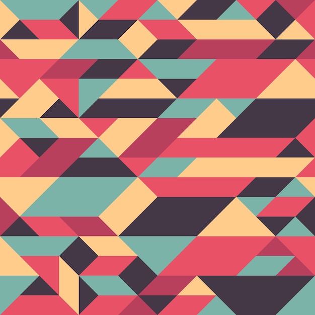 Abstraktes geometrisches nahtloses Muster.