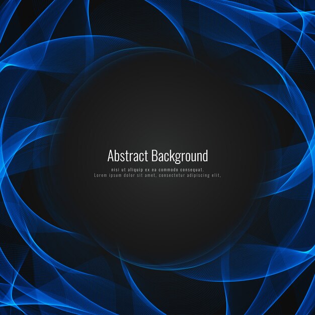 Abstraktes glänzendes Wellenhintergrunddesign