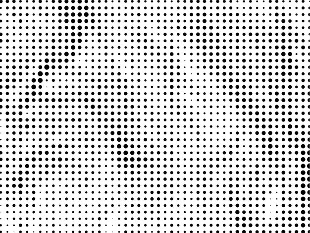 abstraktes Gradient Halbtonpunkte Hintergrund Pop-Art-Vorlage Textur Vektorillustration