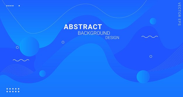 Abstraktes Gradient-Hintergrunddesign Dynamische Formen Zusammensetzung Vektorillustration