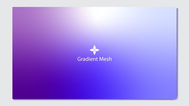 Abstraktes Gradientennetz