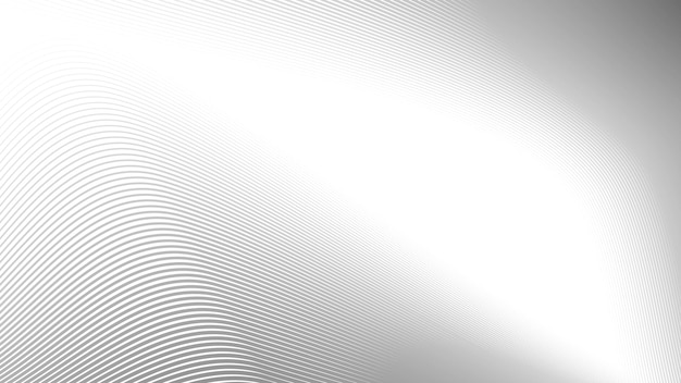 Abstraktes Grau-Wellen-Linien-Muster auf weißem Hintergrund Design Bild Tapeten