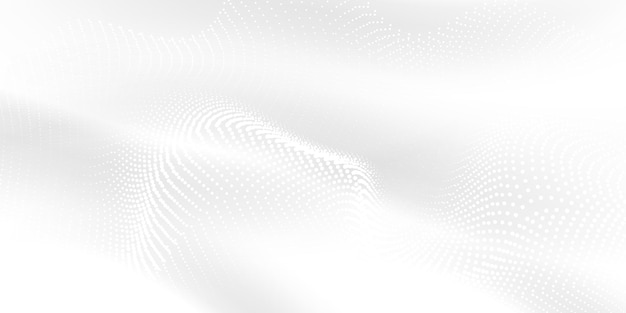 Abstraktes hintergrunddesign weiße geometrische flüssigkeit formt vektorelemente