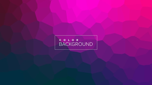Abstraktes Hintergrundkristall-Farbverlaufsdesign