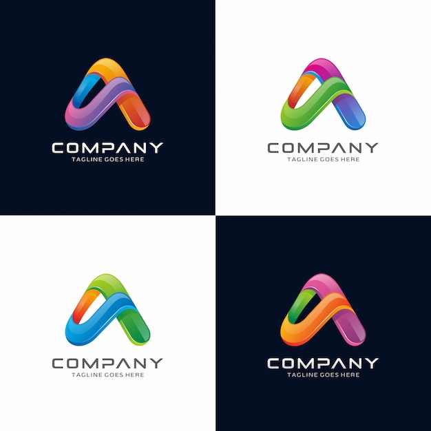 Abstraktes logo-design