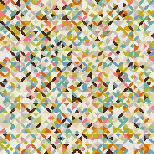 Vektor abstraktes mosaik-muster