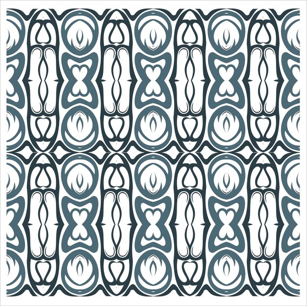 abstraktes nahtloses Kitenge-Hintergrundmusterdesign
