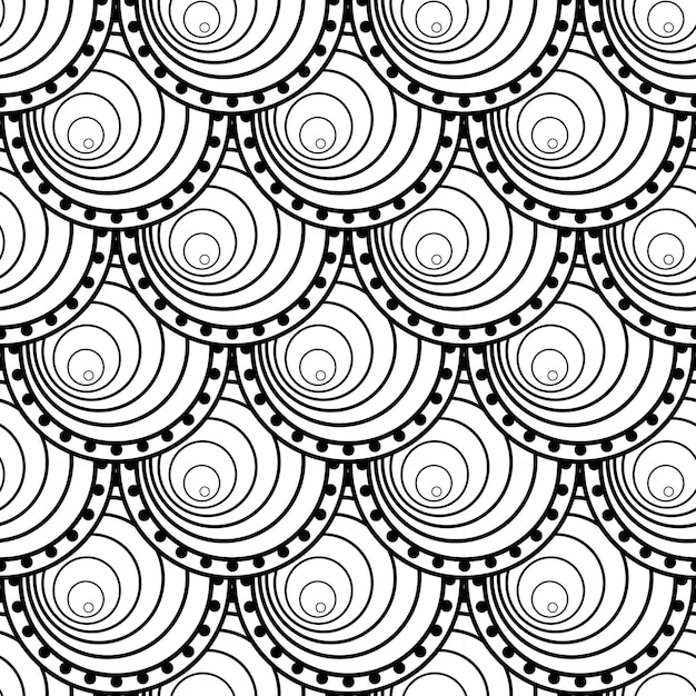Abstraktes nahtloses Muster strukturierte Hintergrundillustration
